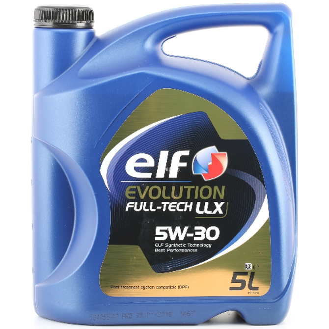 Olje Elf Evolution Fulltech LLX 5W30 5L