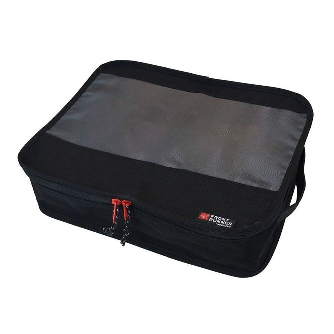 Organizator Front Runner Packing Cube L, zložljiv organizator za Wolf Pack Pro, črne barve
