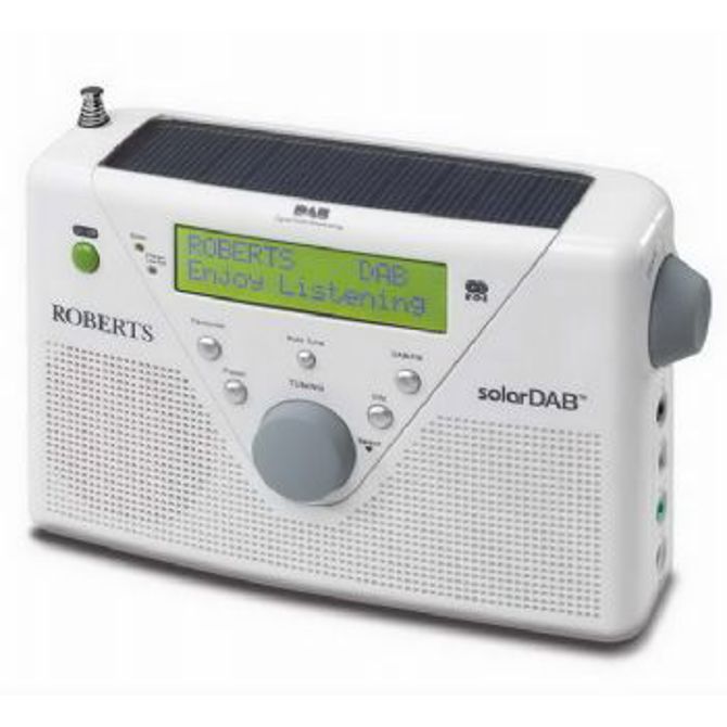 Roberts Radio solarDAB2 ( bela )