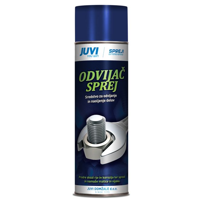 Sredstvo za odvijanje in naoljenje delov - ODVIJAČ SPREJ 500ml