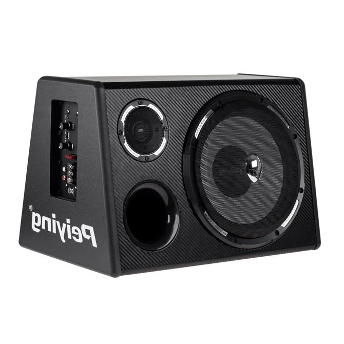 12V 200W aktivni avtomobilski subwoofer 10 3