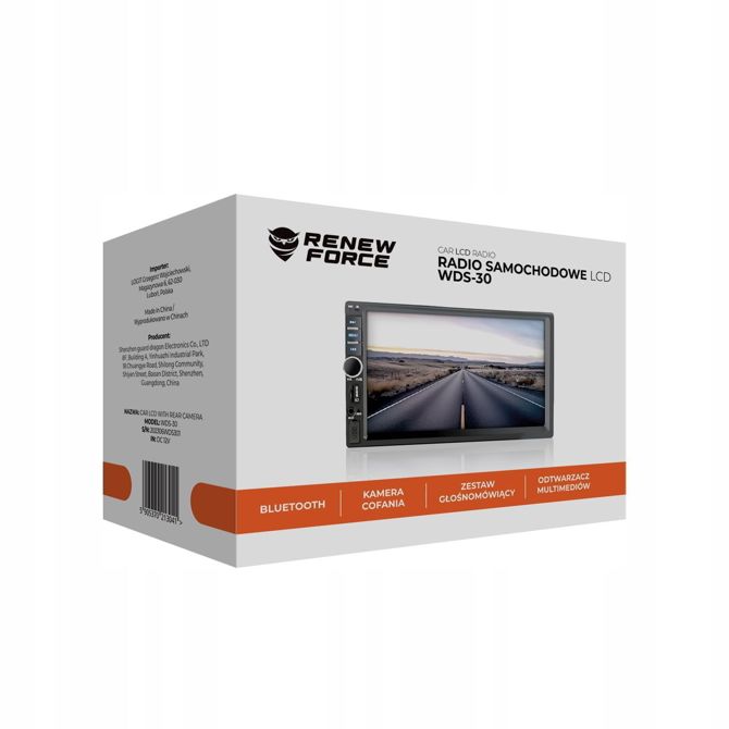 12V 2DIN LCD touch avtoradio 4x50W USB Bluetooth + daljinec 5