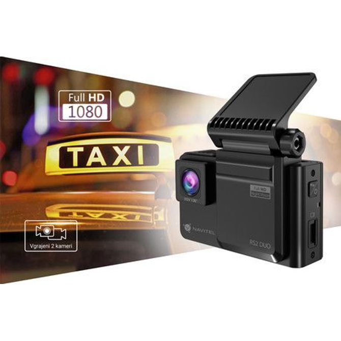 NAVITEL Avto kamera  RS2 DUO, 2v1 prednja in notranja, 2 zaslon, Night Vision, SONY senzor, magnetni nosilec, 136° snemalni kot, G-senzor, aplikacija 2