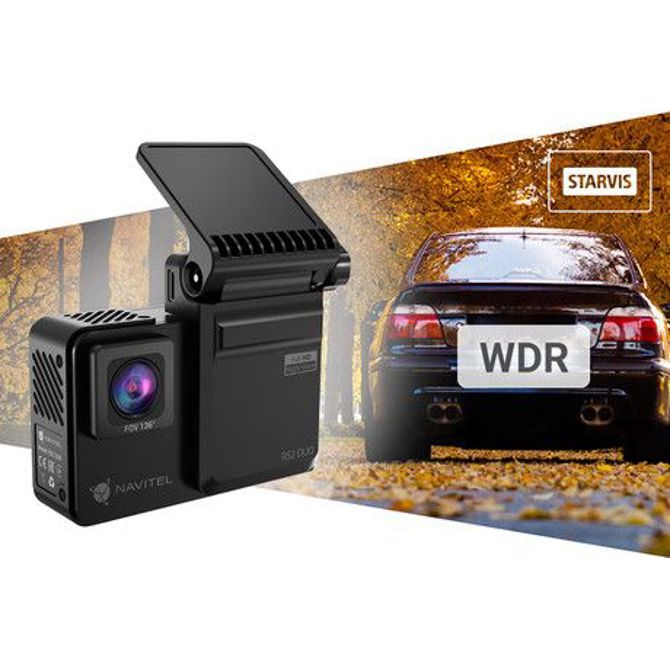 NAVITEL Avto kamera  RS2 DUO, 2v1 prednja in notranja, 2 zaslon, Night Vision, SONY senzor, magnetni nosilec, 136° snemalni kot, G-senzor, aplikacija 5