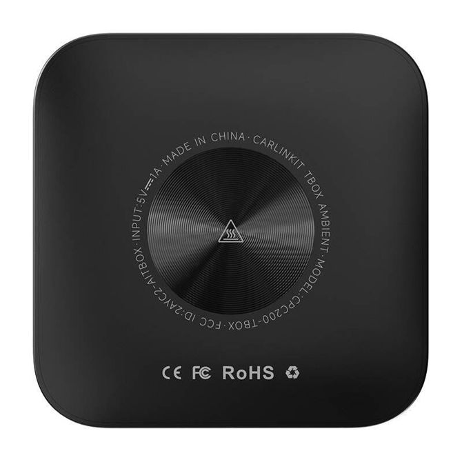 Brezžični adapter Carlinkit TBOX PLUS LED , 4G/64G, Apple Carplay/Android Auto (črn) 2