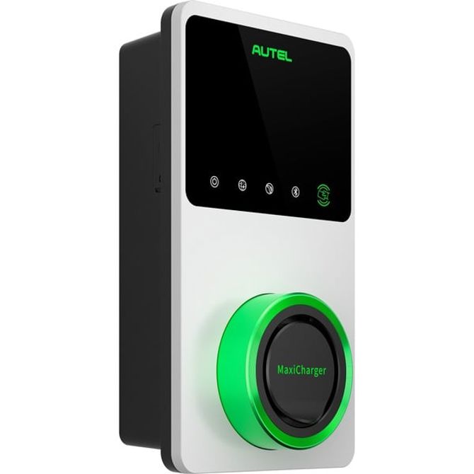 E-polnilna postaja Autel MaxiCharger EU AC W22-S-4G-L-M, 400 V, 22 kW, 32A 3-fazni, Wi-Fi, Bluetooth, QR in RFID, IP65,brez kabla, tip 2, montaža na steno, bela 2