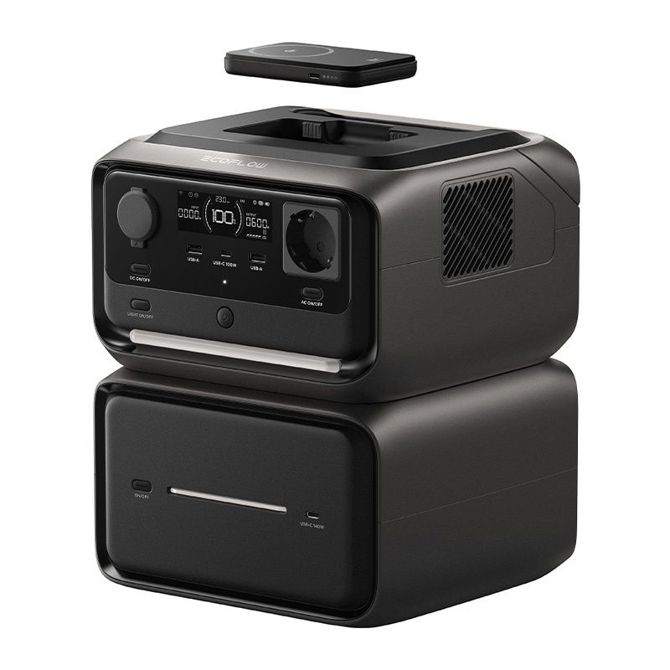 EcoFlow River 3 Max Plus 858Wh elektrarna (brezžična) 3