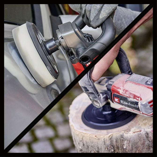 Einhell CC-PO 1100/150 CE 2093250 polirna naprava 230 V 1100 W 500 - 3500 U/min 150 mm 3