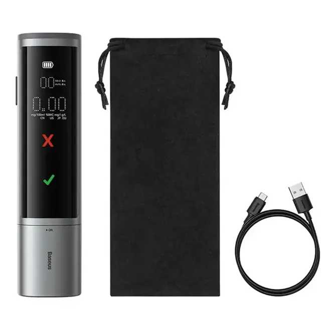 Elektronski alkotest Baseus SafeJourney Pro (siv) 2