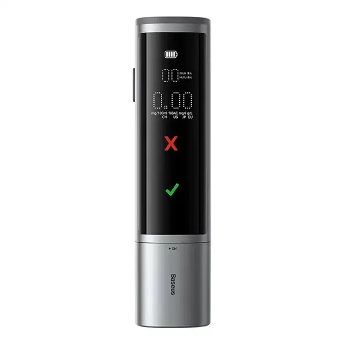 Elektronski alkotest Baseus SafeJourney Pro (siv) 3