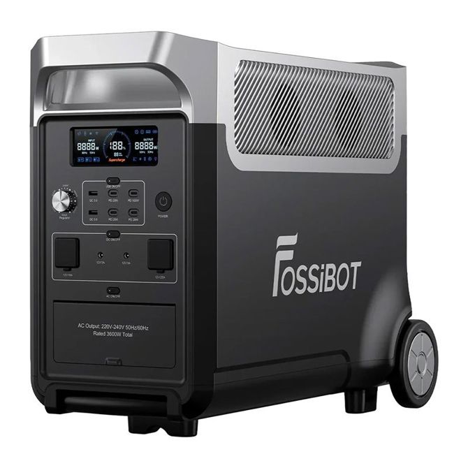 Polnilna postaja FOSSIBOT F3600 Pro 3600W (črna) 3