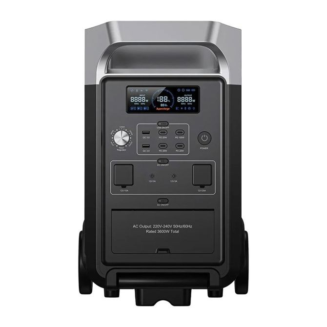 Polnilna postaja FOSSIBOT F3600 Pro 3600W (črna) 4