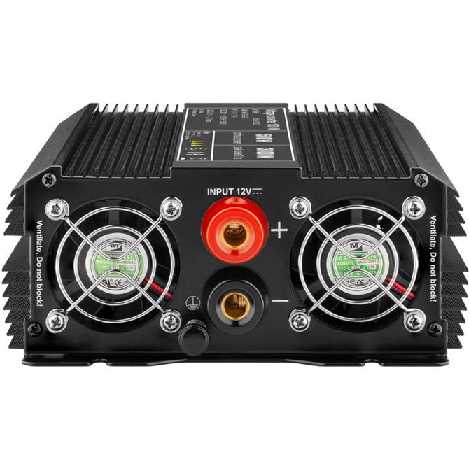 GOOBAY 12V-230V DC/AC USB-5V 1500W pretvornik inverter napajalnik 4