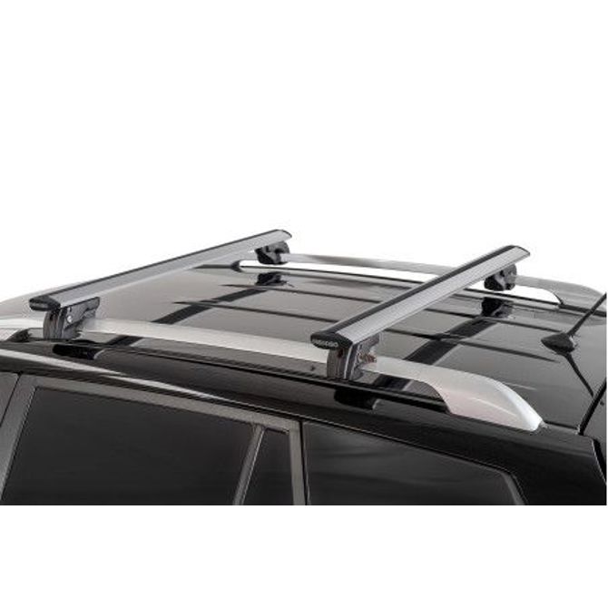 Strešni nosilci Menabo Fender XL 135 cm, aluminij, aerodinamični profil, ključavnica, 90 kg nosilnosti 2