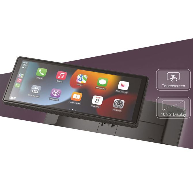 NAVITEL DS1020 avto pametni zaslon, ALL-IN-ONE, 10.26 zaslon, Android Auto / Apple CarPlay / AirPlay / Miracast, FM Radio, G-senzor, WiFi, BT, aplikacija, darilni bon, +vzvratna kamera 2
