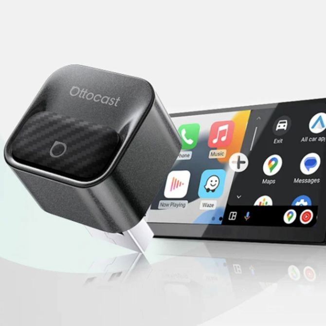 Ottocast brezžični adapter za CarPlay / Android Auto  CA525-T3 2