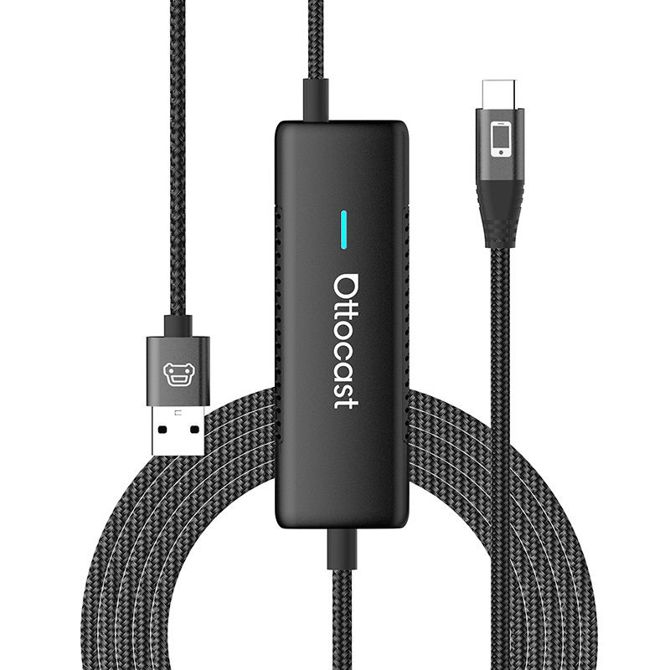 Brezžični avtomobilski adapter Ottocast z MirrorCast 2