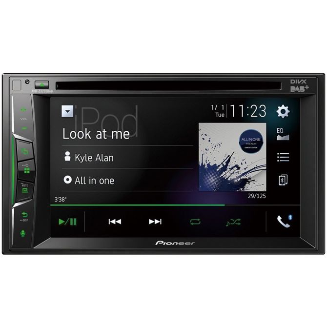 Avtoradio Pioneer AVH-Z3200DAB 2 DIN, 6,2 zaslon na dotik, Bluetooth, DAB+, Apple CarPlay 2