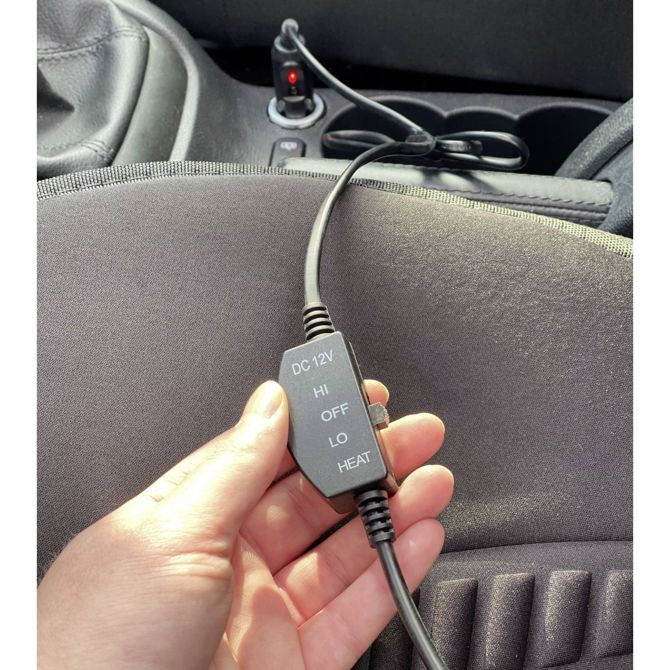 Prevleka za avto sedež HP, ogrevana, 12 V 6