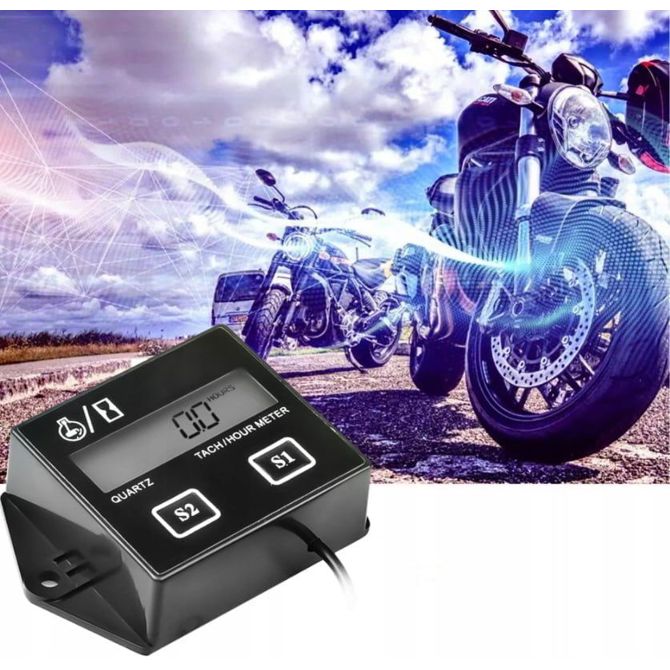 Števec delovnih motornih ur LCD 3