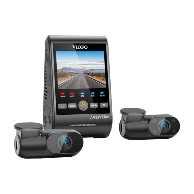 VIOFO A229 PLUS 3CH 2K + 1080p WiFi, GPS 2