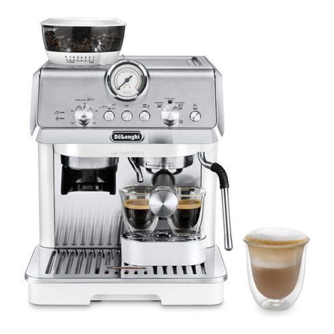 Aparat za espresso DeLonghi La Specialista Arte EC 9155.W (bel/nerjaveče jeklo)