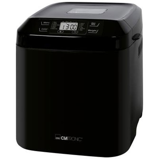 Aparat za peko kruha Clatronic BBA 3774, 550W, 3 litre, za kruh do 1,5kg, črna