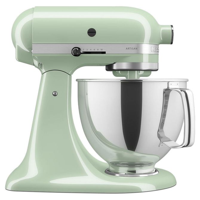 Kuhinjski robot Kitchenaid Artisan 5KSM175PSEPT 4,8 l, 300 W, 10 hitrosti, planetarno mešanje, barva pistacija