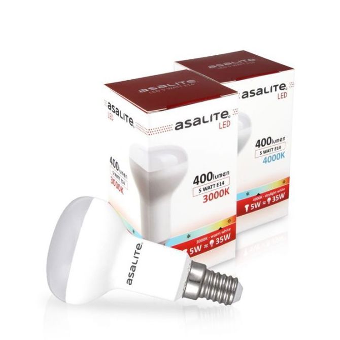 LED-sijalka ASALITE E14 R50 5W 3000K 400lm - ASAL0064