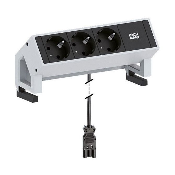 BACHMANN PISALNA MIZA2 3xCEE7/3 Strom 0,2m