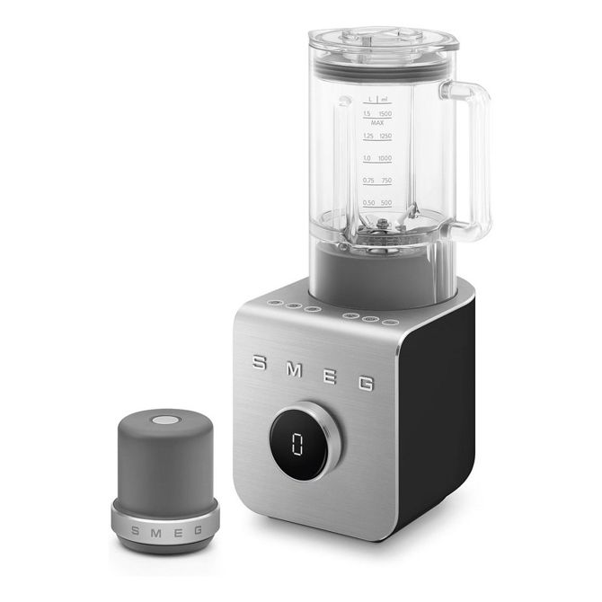 Blender in mešalnik Smeg BLC02BLMEU 1,5 l, 1400 W, 9 hitrosti, drobilnik ledu, črn