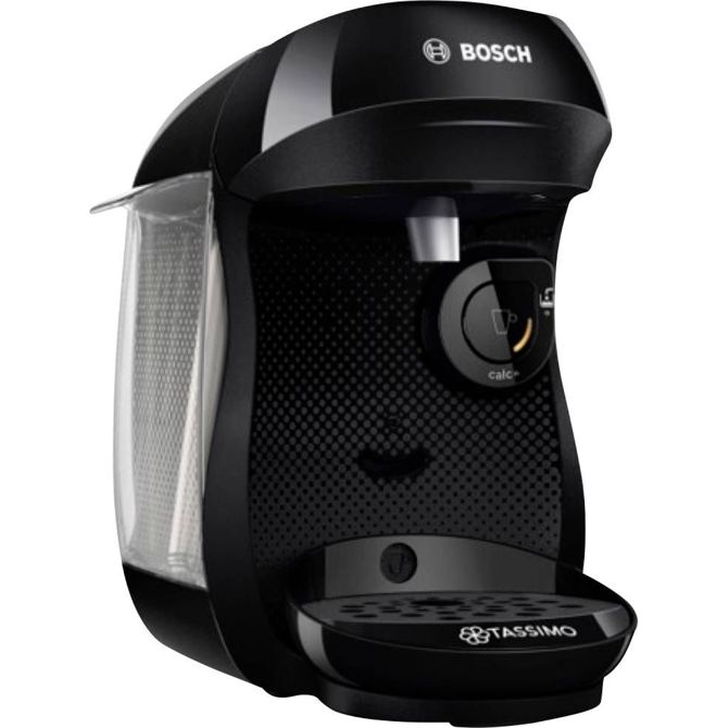 Kavni aparat Bosch Tassimo Happy TAS102E, kapsule T-DISC, INTELLIBREW, 0,7 l, 1400 W, samodejni program, črna