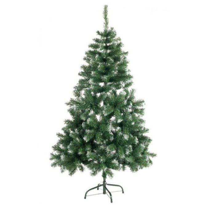 Božično drevo zimska jelka 150cm s snegom