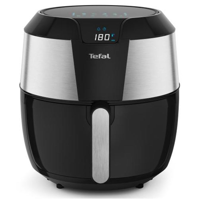Cvrtnik na vroč zrak Tefal Easy Fry XXL EY701D15, 1700 W,5.6 l, nerjaveče jeklo in črna