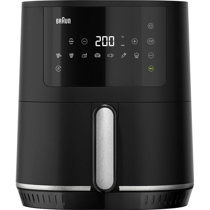 Cvrtnik na zrak Braun MultiFry 5 HF5030 (1700 W, 6 l, LCD zaslon, 8 programov, nastavljiv termostat)