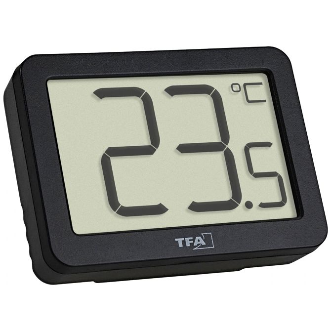 TFA Dostmann Digitales Thermometer termometer črna co2613239