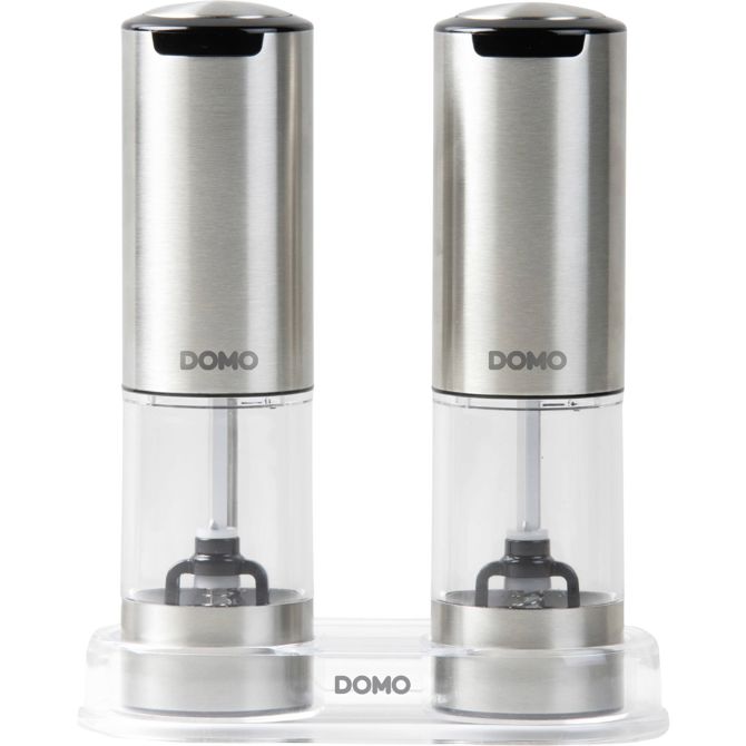 DOMO WIEDERAUFLADBARE PFEFFER- UND SALZMÜHLE mlinček za sol, poper  1 kos