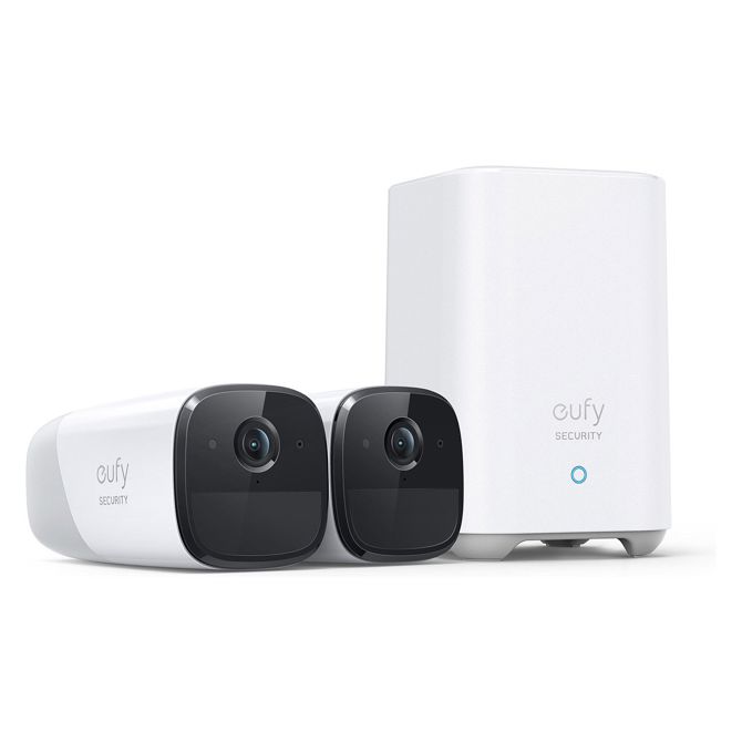 Varnostna kamera Eufy Eufycam 2 Pro (2+1) 2K ločljivost, IP67 vodoodpornost, nočni vid, Wi-Fi, senzor gibanja