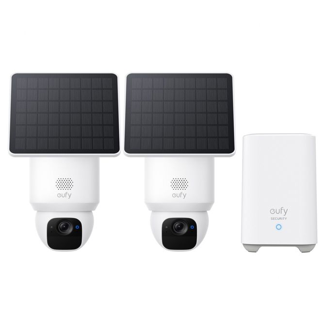 Varnostna kamera Eufy SoloCam E30, 2 kameri, brezžična, IP65, nočni vid, 2048x1080, Wi-Fi