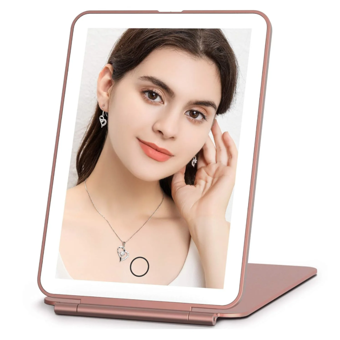 EXTRALINK ZGLOŽLJIVO OGLEDALO ROZA USB