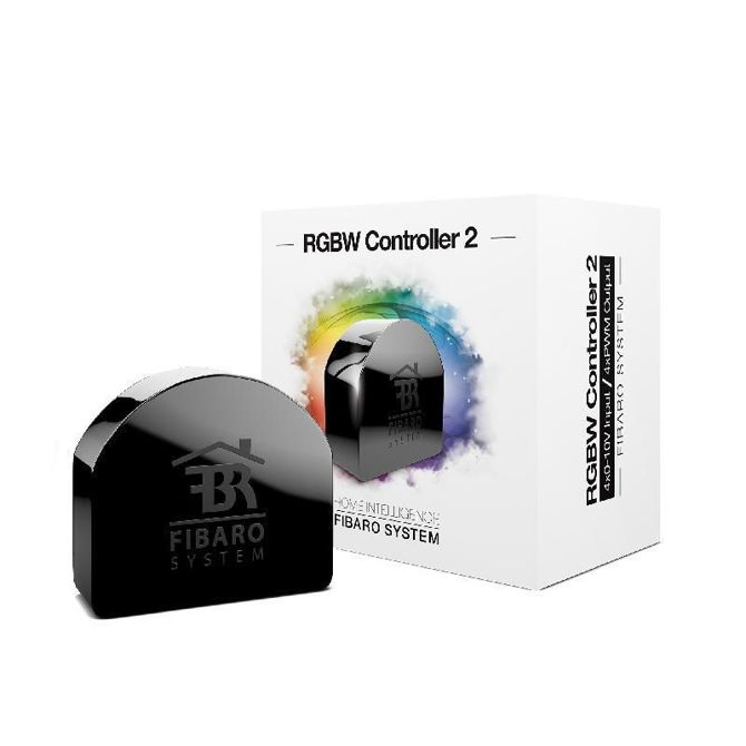 Fibaro RGBW Controller 2 FGRGBWM-442 – Z-Wave Plus krmilnik za LED (RGB/RGBW), 4 analogni vh