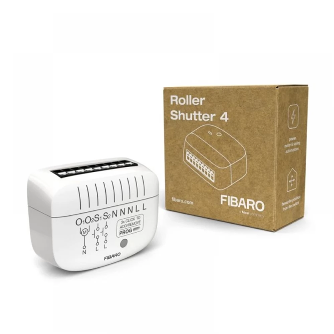 Modul za senčila FIBARO Roller Shutter 4 (FGR-224)