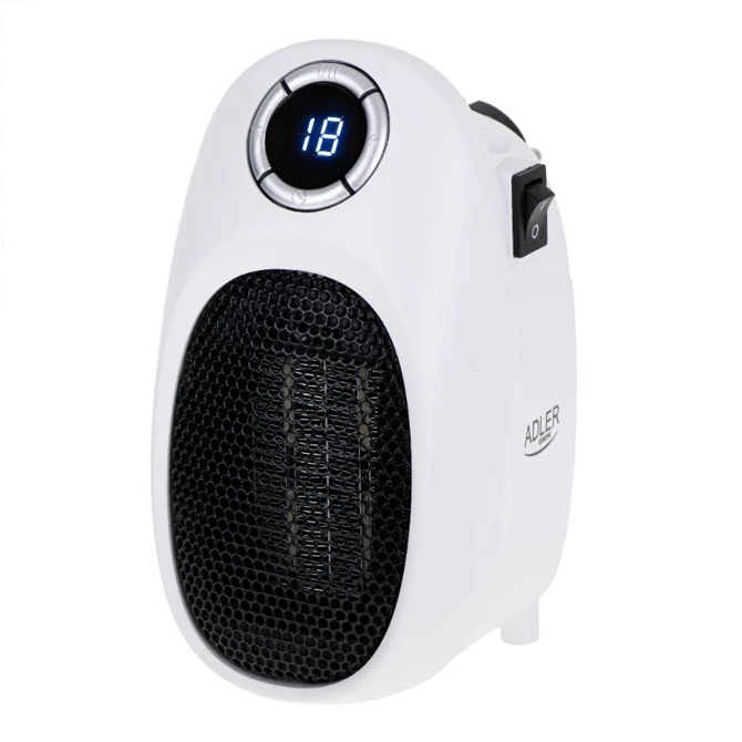 Prenosni grelnik ADLER AD 7749, 1500W, bel
