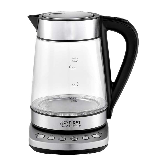 Grelnik vode First, 1,7 l, 2200 W, steklen
