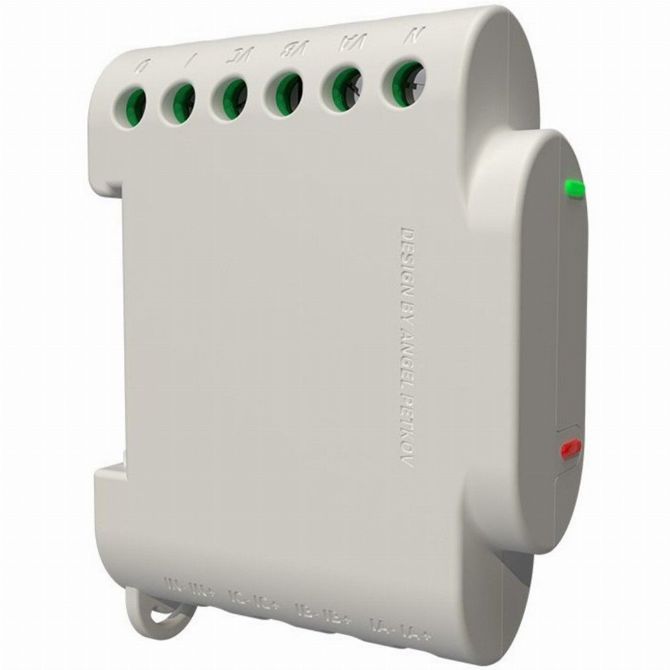 Home Shelly rele 3EM WLAN števec električne energije 3x 120A vklj. 3 terminali merilna funkcija