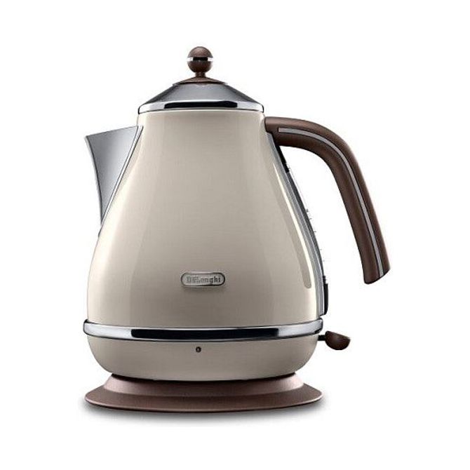 Grelnik vode DeLonghi KBOV 2001 BG, 1,7 l, nerjaveče jeklo, 2000 W, samodejni izklop, bež