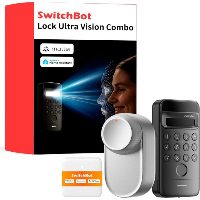Komplet SwitchBot Ultra Vision (srebrn)