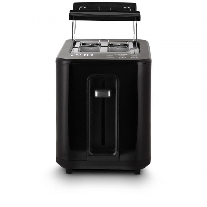 Opekač kruha Lauben Toaster 900BC, 900 W, zaslon na dotik, 7 stopenj opečenosti, črne barve