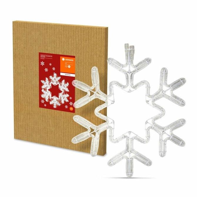 Ledvance LED božične lučke zunanja svetlobna cev 59cm - snežinka