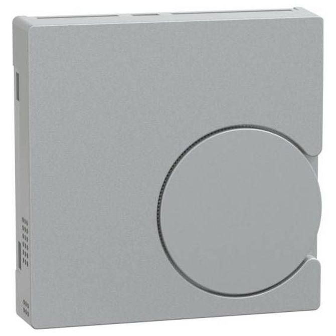Termostat Merten MEG5779-0460 Zigbee 3.0, kapacitivni zaslon, za električno in hidravlično ogrevanje, oddaljeno upravljanje, aluminij